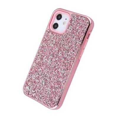 Bling Sparkle Shockproof Phone Bumper Cover, Cute Sparkly For Women And Girls iPhone 12 / 12 Pro / 12 Pro Max (Copy)